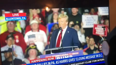 🦅 OANN Pennsylvania president Donald Trump rally Tuesday 07:57 pm