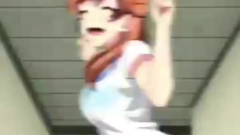 Anime dancing girl