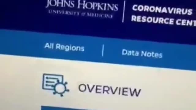 Le très reconnu institut JohnsHopkins mieux informé que la France MDR mensonge mensonge