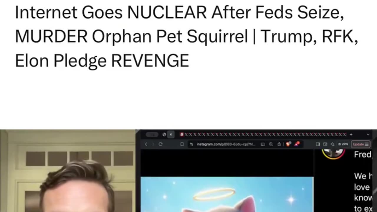 Politics - 2024 RIP Peanut The Squirrel Killed By NY Liberal Globalist Commie SS Fucks Hang Them All