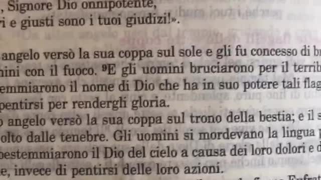 LA BIBBIA Di GERUSALEMME. L APOCALISSE di GIOVANNI (2 parte)