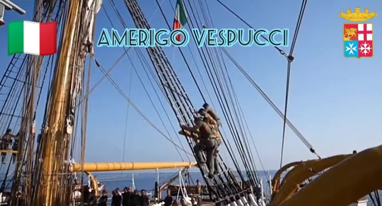 AUGURI al nostro veliero AMERIGO VESPUCCI