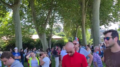 Manifestation Thonon-les-bains le 18 07 2021