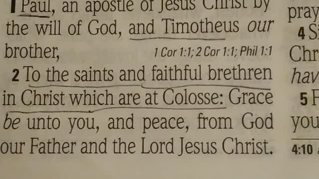 Colossians 1