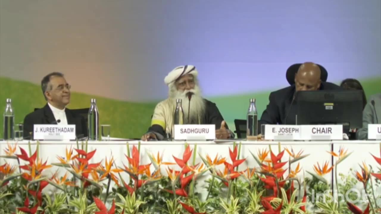 Climate Action and Reducing Human Footprint - Sadhguru at UNCCD COP 14