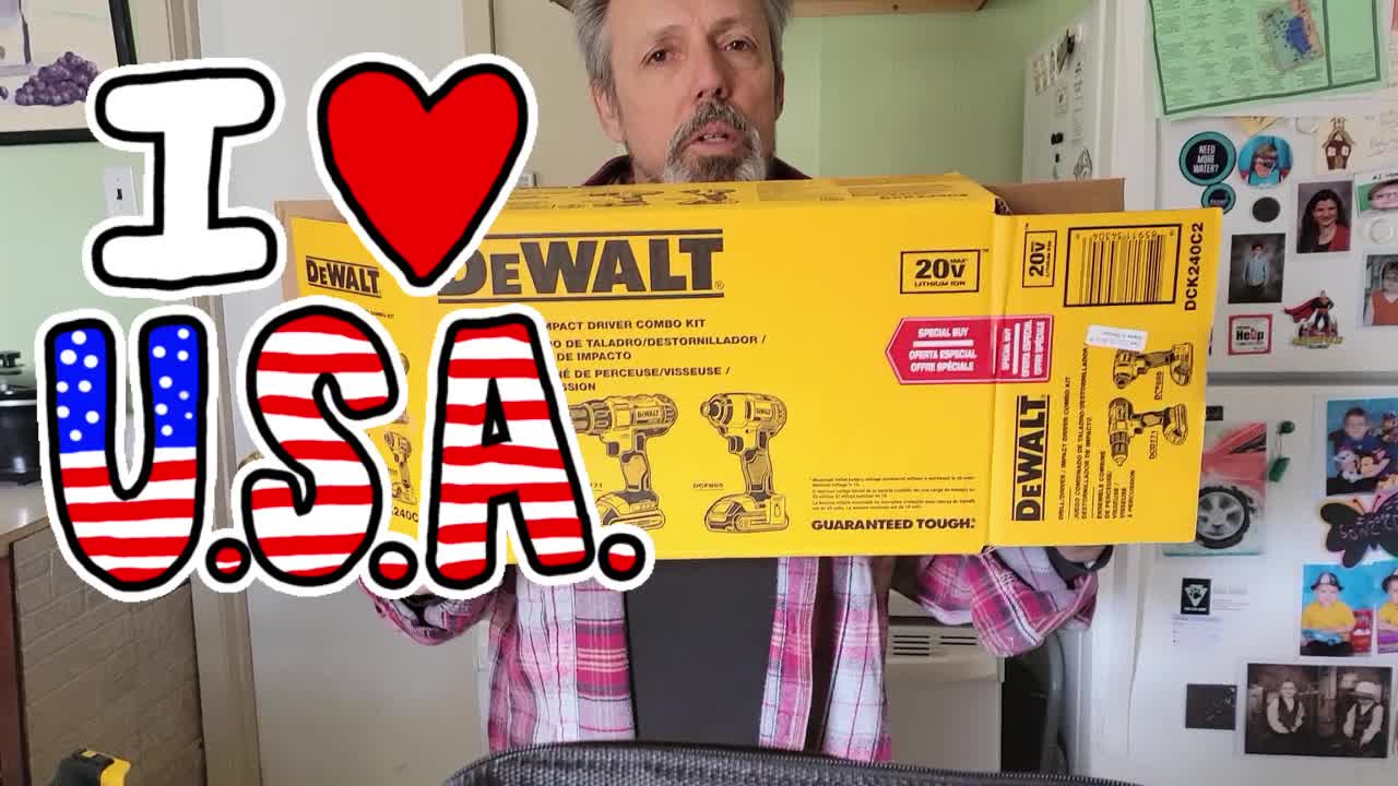 UNBOXING the NEW DEWALT DRILL: MADE IN AMERICA