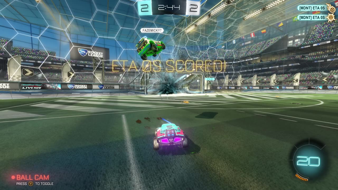 Competitive Platinum Goals with ETA0s | Rocket League 092823