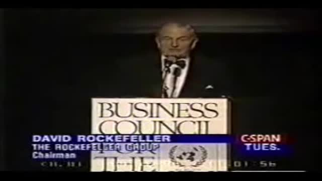 Member of, "The Good Club" David Rockefeller Jr. on Population Control.