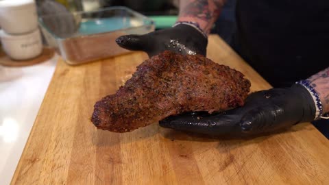 Smoked Tri Tip Steak with Mayonnaise_ Pellet Smoker Tri Tip!