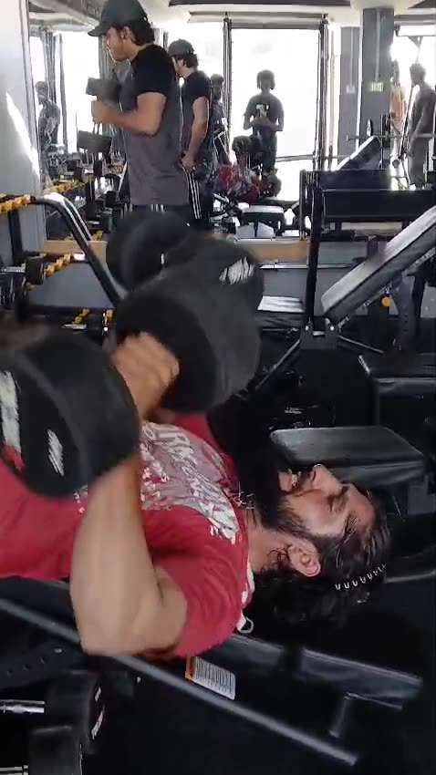 Chest dumbbell press