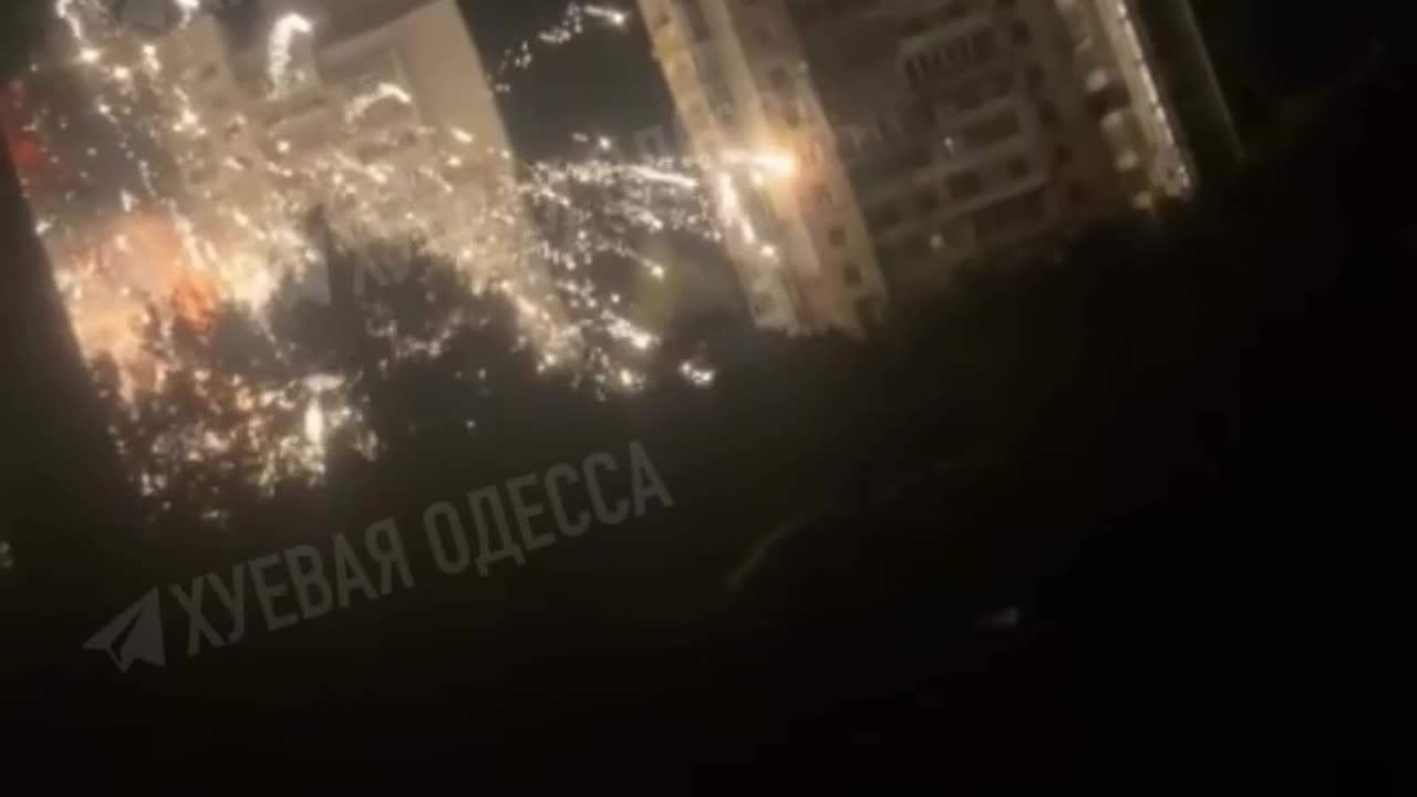 Russian Missile Smashes into Apartment Building in Chernomorsk
