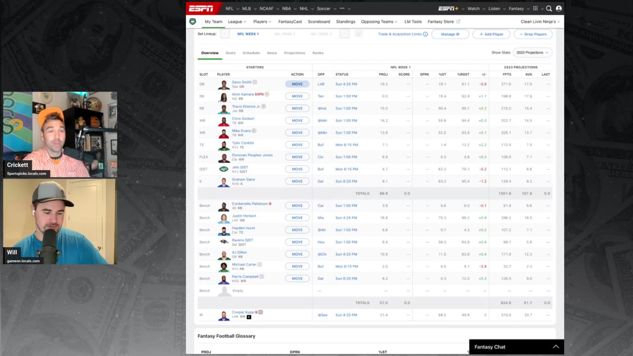 MasterClass: Introduction To Fantasy Football