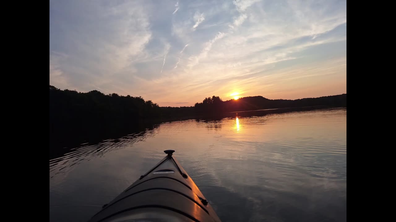 Kayaking sunset pictures