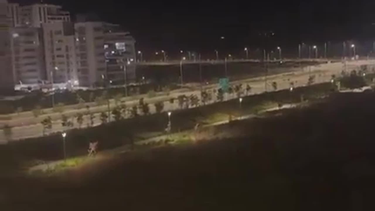 Israeli settlement of Metzova being targeted by rockets