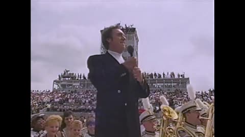 May 28, 1995 - Indy 500 Military Flyover & Jim Nabors Sings 'Back Home Again in Indiana'