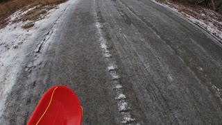 POV sled ride