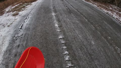 POV sled ride