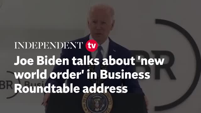 Joe Biden Promoting the New World Order