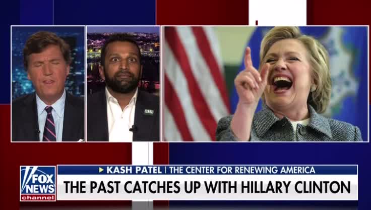 Kash Patel w/Tucker Carlson on Hillary Clinton & Hunter's Laptop from Hell