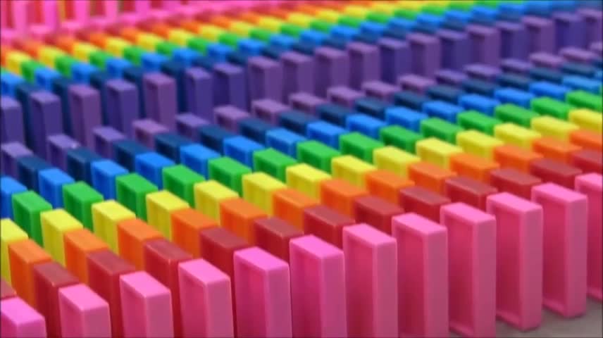 Here Comes The Gorgeous Dominoes