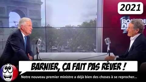 Les CASSEROLES du nouveau premier ministre, Michel Barnier pro-vax, pro-EU, girouette.