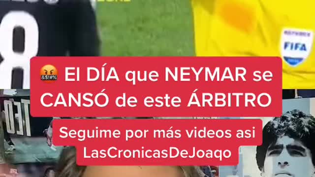 #dúo con @thenjrzonehd Y vos bancas a Neymar Jr en su reacción contra el árbitro 😮