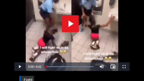 Two Female Students Film Themselves Bullying a Disabled Student In The School Bathroom!