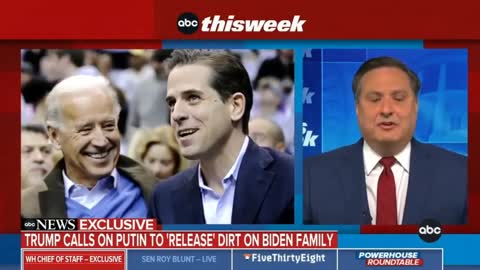 George Stephanopoulos 'Confronts' Ron Klain Over Hunter Biden Scandal