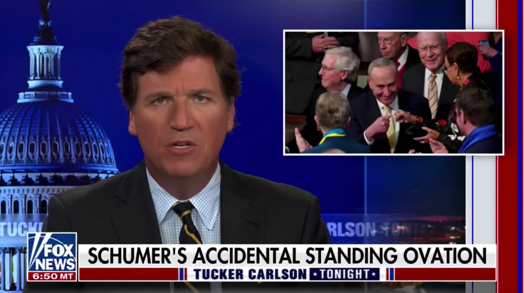 Tucker Carlson takes a look at some of the stranger moments from Biden's State of the Union speech