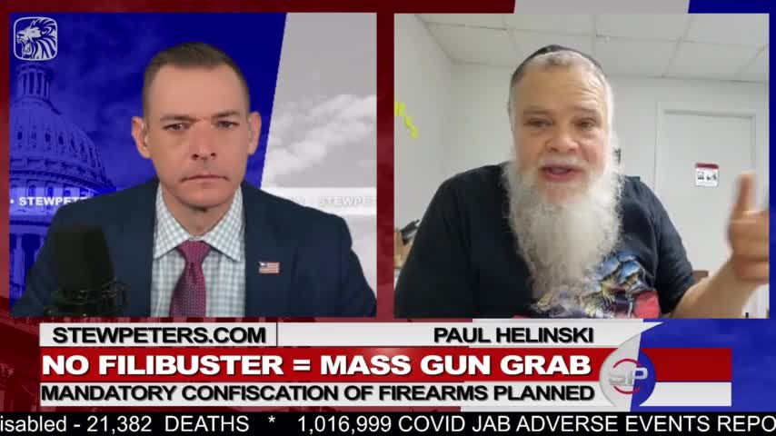 Stew Peters Show- No Filibuster- Mass Gun Grab