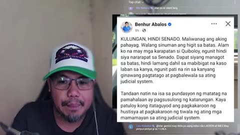 Cathy Binag may matinding panawagan sa Sundalo at Pulis ll Sen.Pimentel vs Romualdez abangan