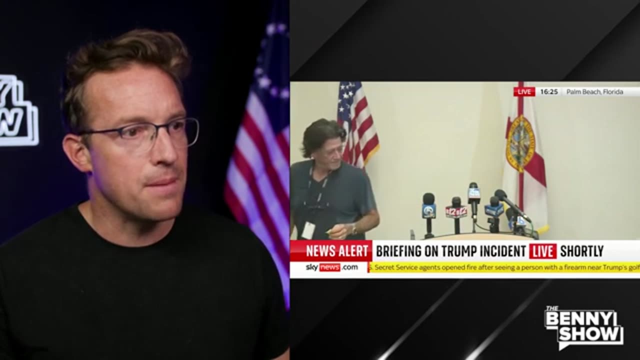 Initial Reports on FL Assassination Attempt -Benny Johnson Show