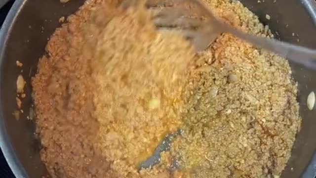 Sesame beef rice