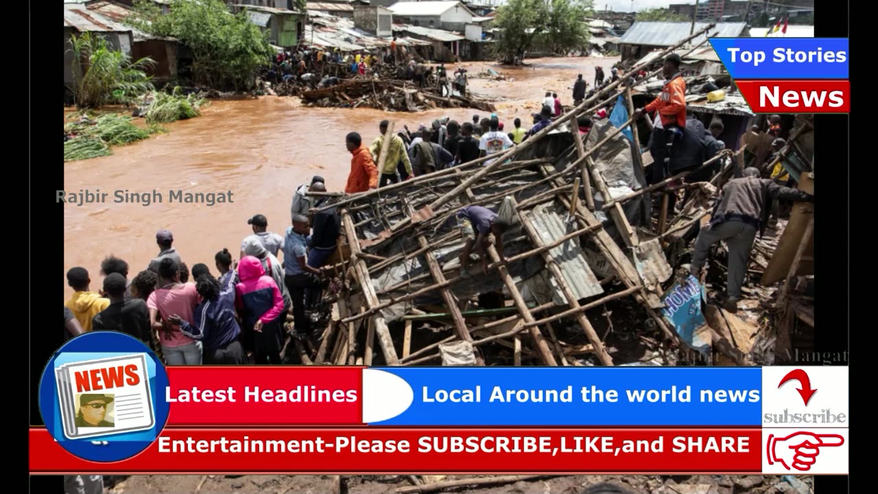 At least 32 dead as flash floods sweep through half of Kenya