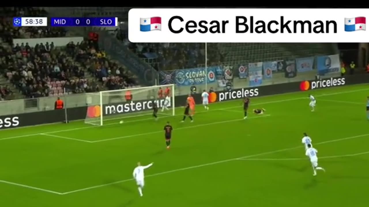 CESAR BLACKMAN METIÓ SU GOL EN CHAMPION