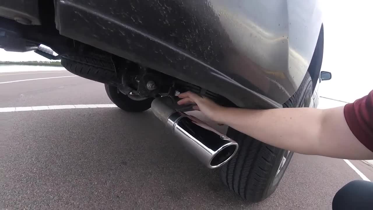 3rd Gen Tacoma Quickie Mods-Chrome Exhaust Tip