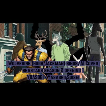 [Wolverine(HughJackman) sings/AI Cover] Black Clover Opening 1 Kankaku Piero - Haruka Mirai