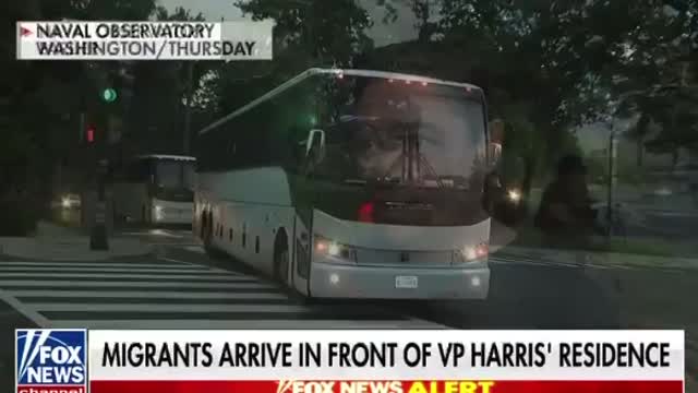 A 2nd Bus Arrives at Kamala’s Residence