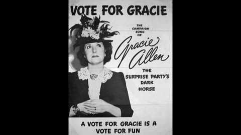 Jack Benny. March 3, 1940/ Fibber Mcgee & Molly. March 5, 1940. (Gracie Allen For President)