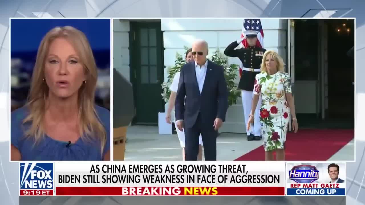 Biden threatened by China over Pelosi's Taiwan plans