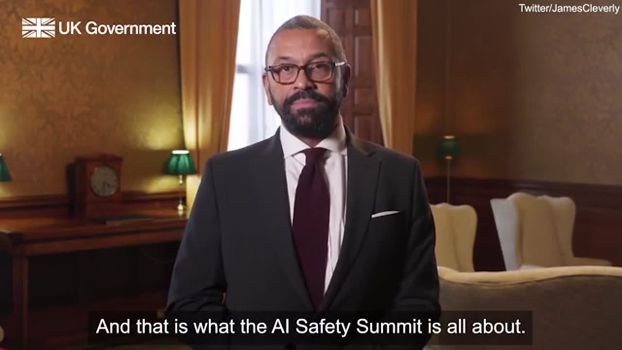 James Cleverly shows 'how powerful' AI technology has become