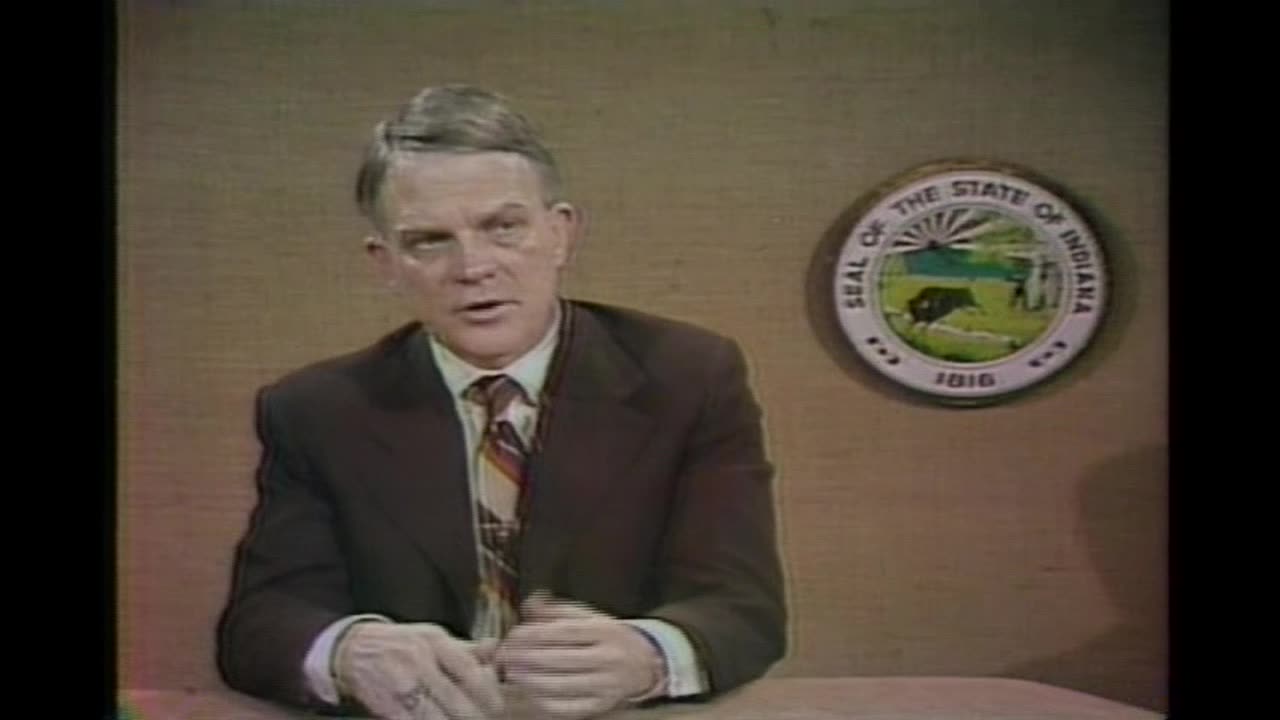 Early 1983 - 'Report from the (Indiana) Statehouse' w/ John Mutz WTTV (Programs #720 & #725/Edited)