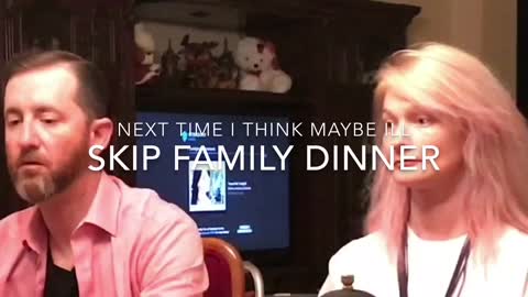 Depressing Family Dinner