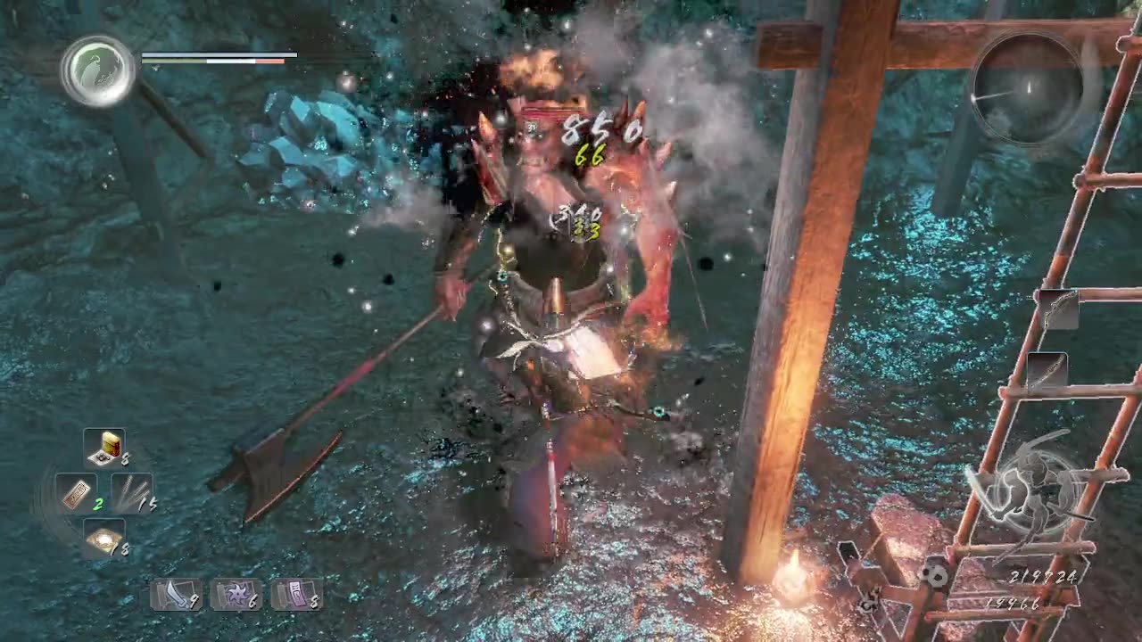 Today Nioh, first play through ep6 main mission 4