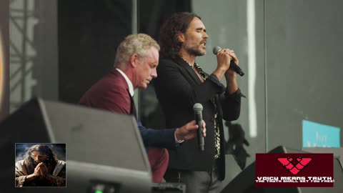 Russell Brand, Jordan Peterson Lead 25000 In Lord’s Prayer at Rescue Republic Rally Washington DC