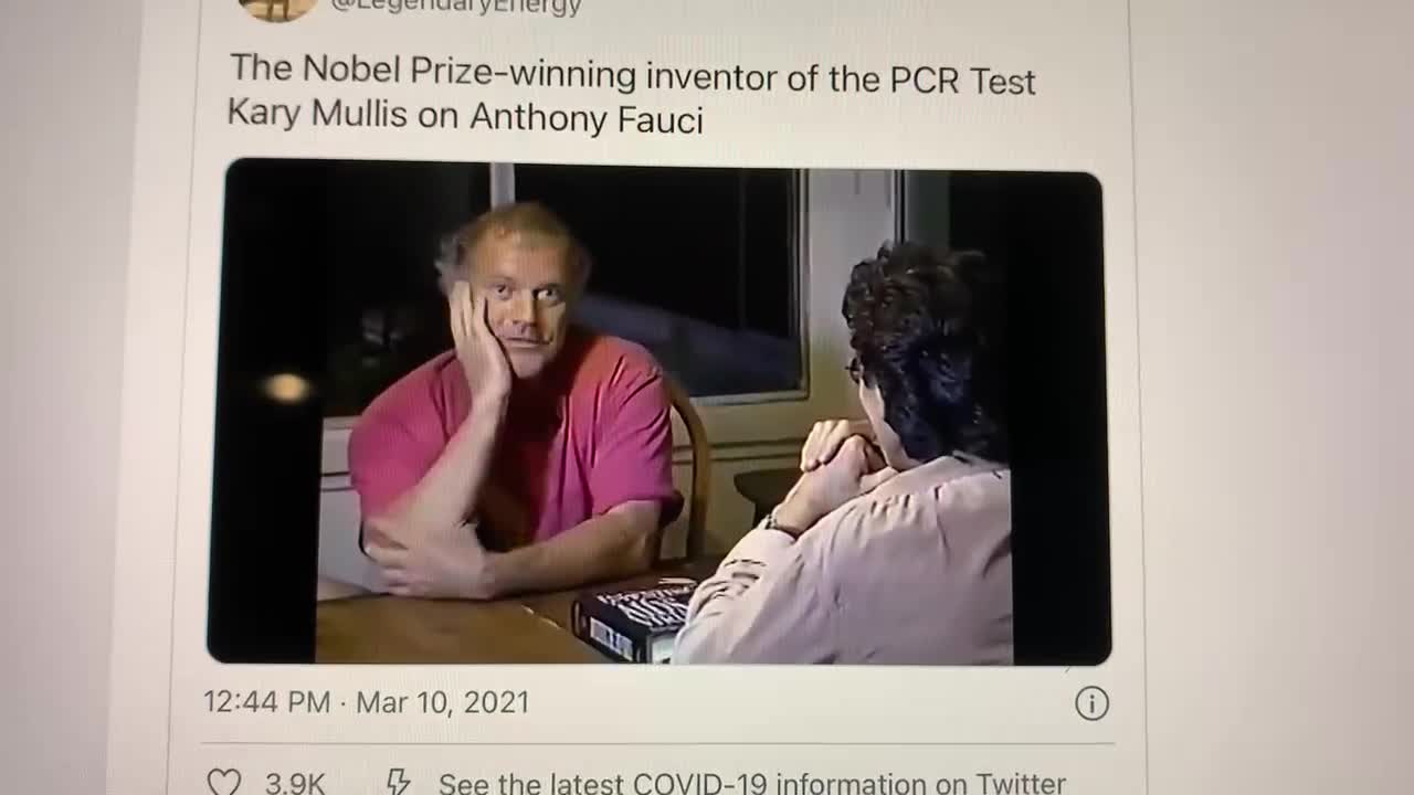 Inventor of the PCR Test - Kary Mullis