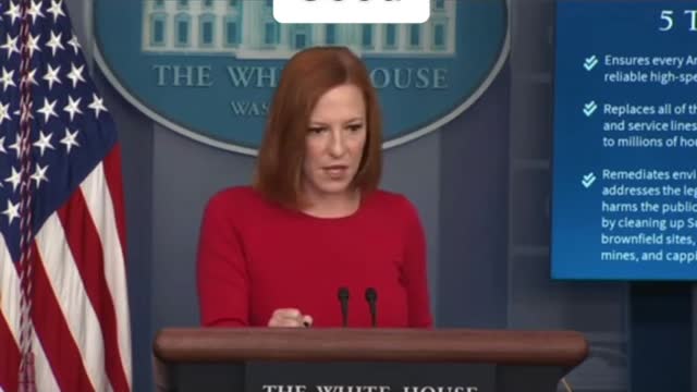 Psaki Tries To Explain Why Supply chain issues are Good News