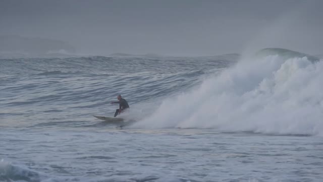 playing in the sea