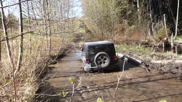 April 25th Snow and Dirt Wheeling