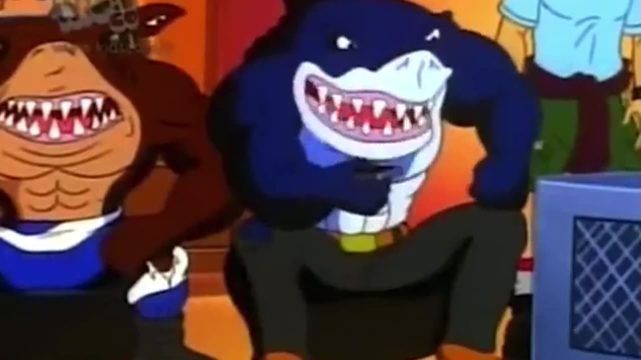 Old Media Predicts - 90's Street Sharks Predicts Vaccine Attack
